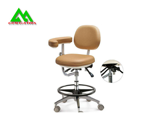 Porcellana La sedia dentaria ergonomica del panchetto mobile dell'assistente dentario con alto &amp; giù controlla fornitore